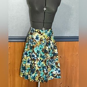 NWT- Apt. 9  floral flared skirt